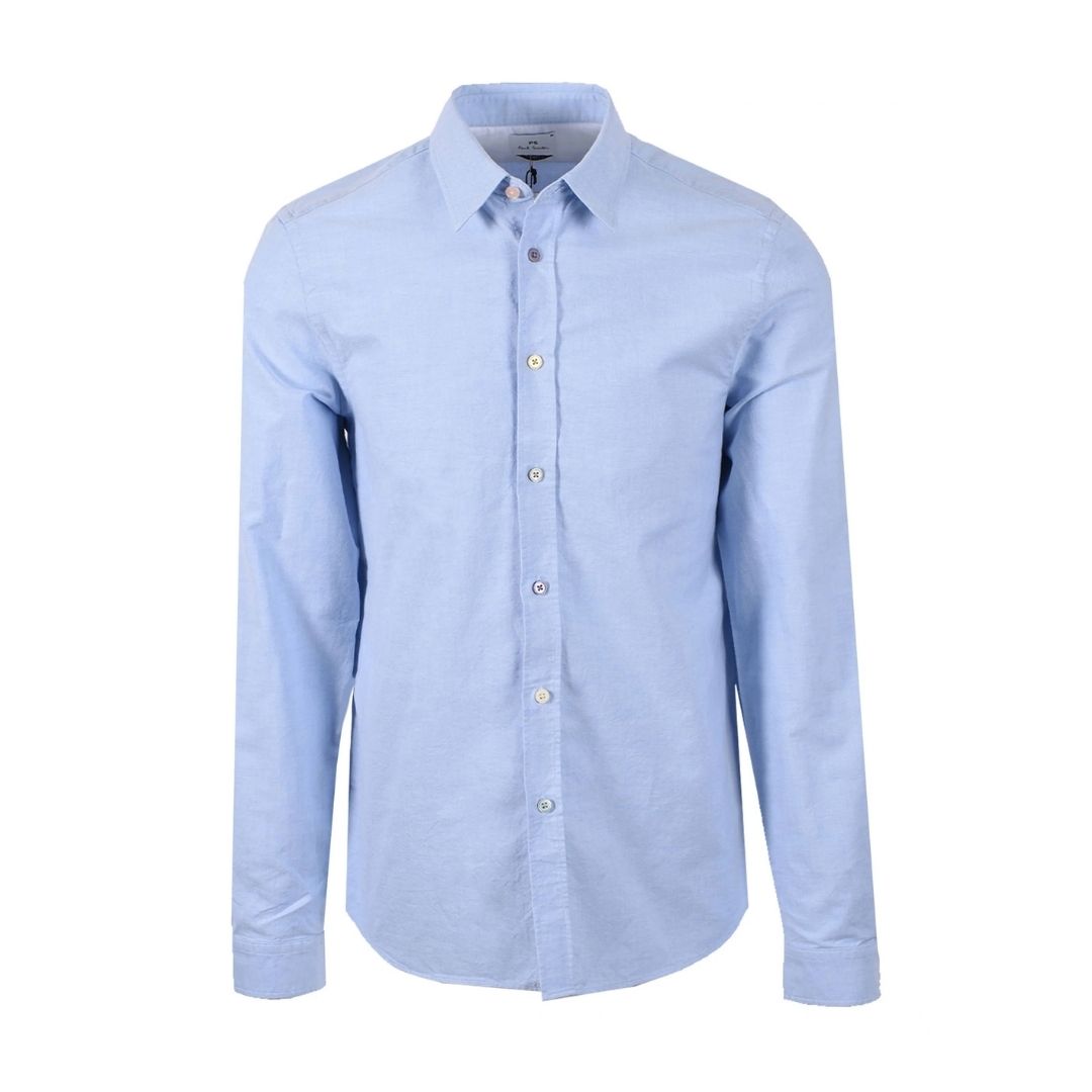 Paul Smith L/S Tailored Fit Shirt - Blue