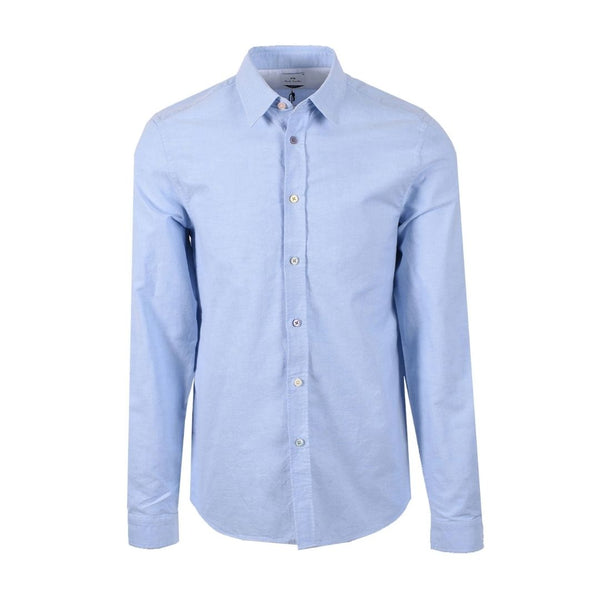 Paul Smith L/S Tailored Fit Shirt - Blue