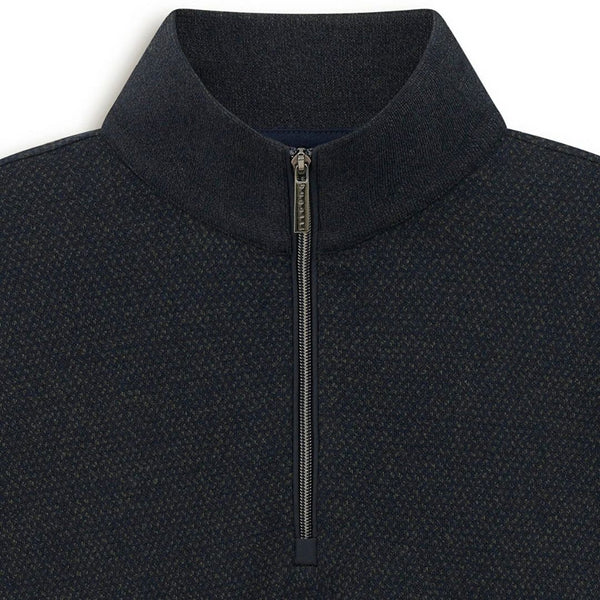 Bugatti Half Zip Sweatshirt - Olive
