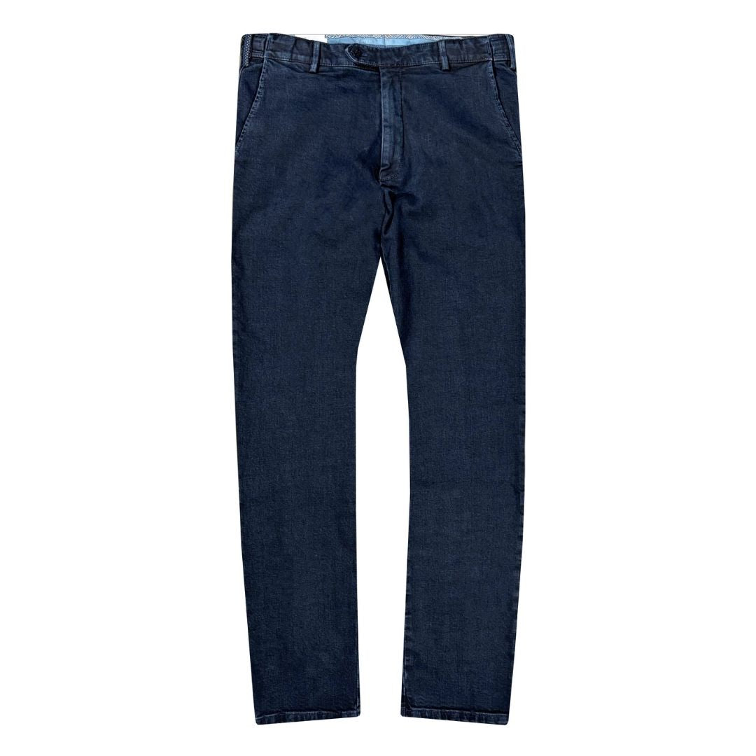 Meyer Oslo Denim Trousers - Blue