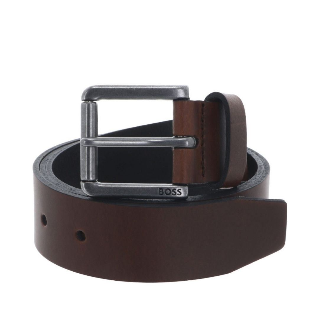 Boss Joris Leather Belt - Brown