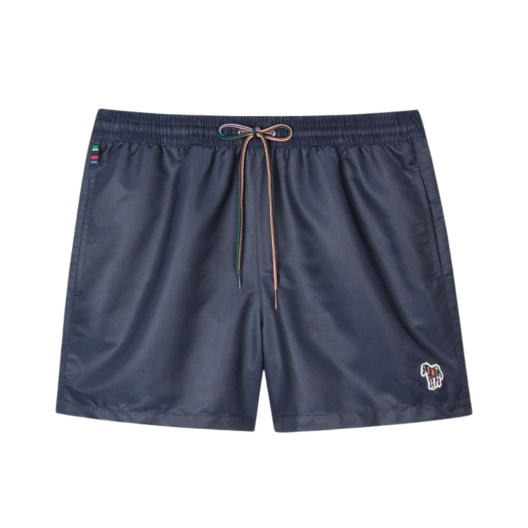 Paul Smith Logo Swim Trunks - Blue