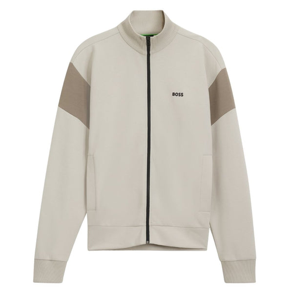 Boss Green SW_Union Skaz Zip Thru - Off White