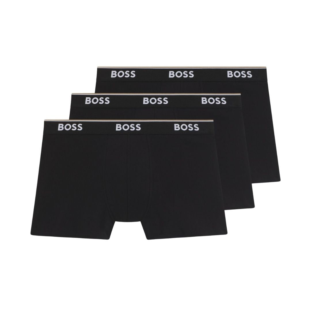 Boss Black 3 Pack Boxer Brief - Black