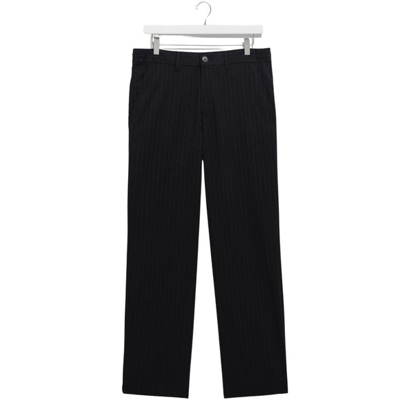 Wax London Bayham Trouser Wool Blend Pinstripe - Navy