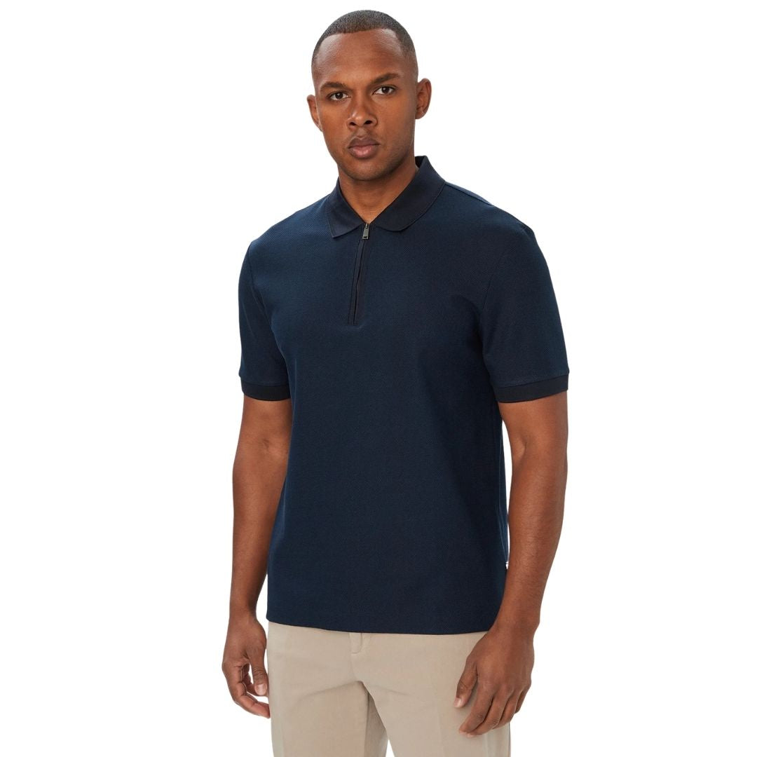 Boss Black Polo H-Pei 88  Regular Fit - Blue