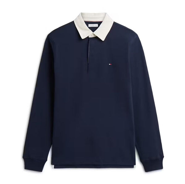 Tommy Hilfiger Essential Solid Rugby - Navy