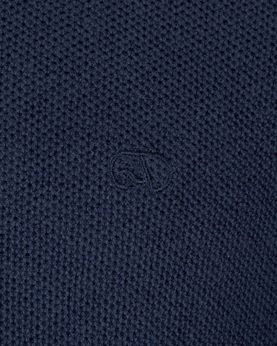 Andre Madrid Zip Knit - Navy