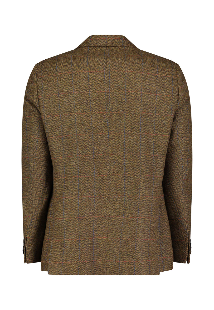Roy Robson Herringbone Check Blazer - Brown