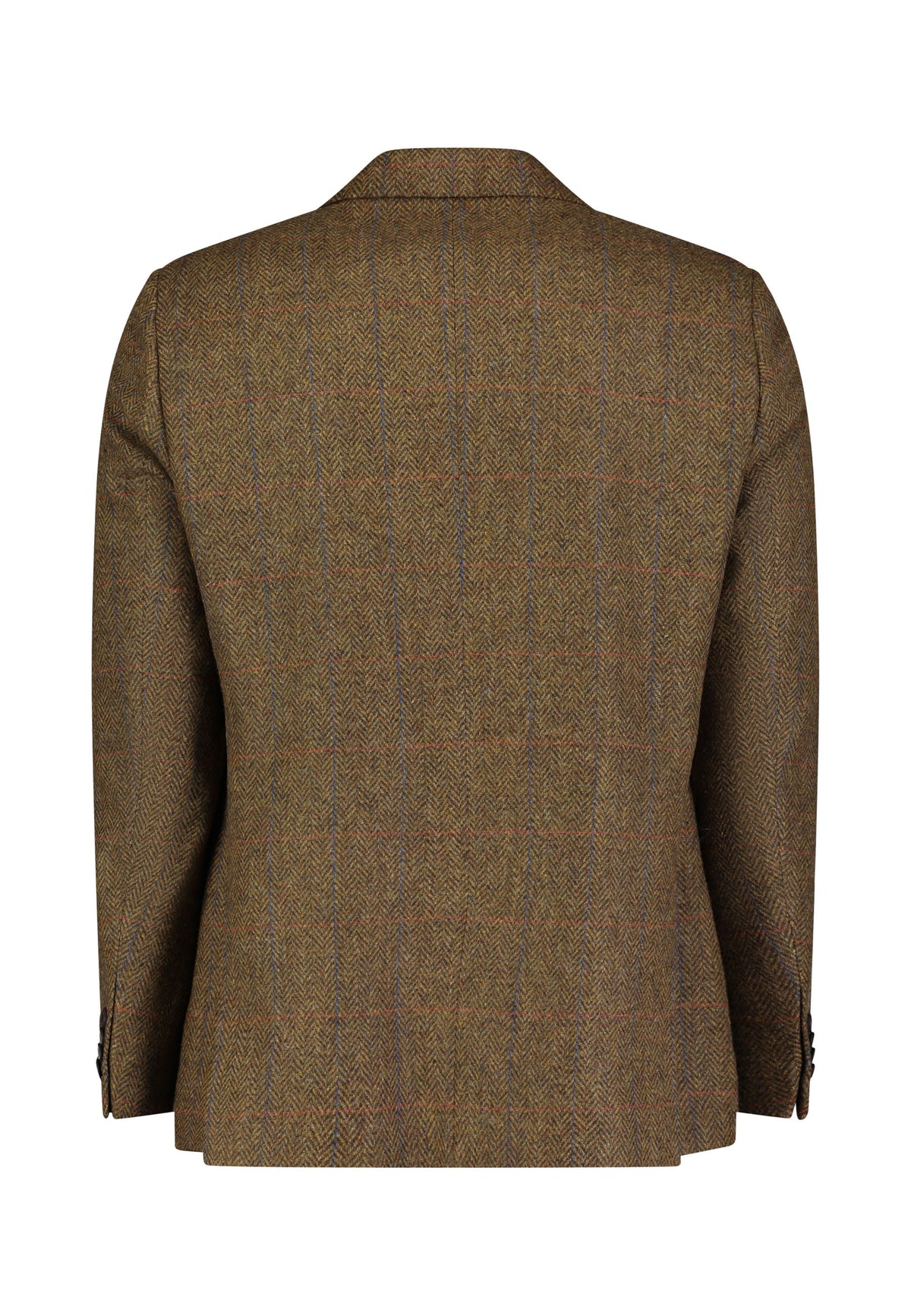 Roy Robson Herringbone Check Jkt - Brown