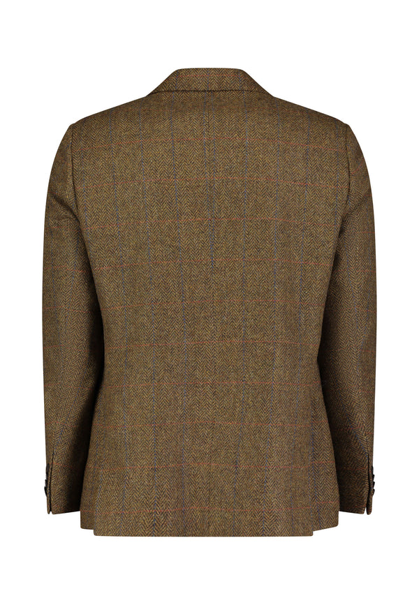 Roy Robson Herringbone Check Jkt - Brown