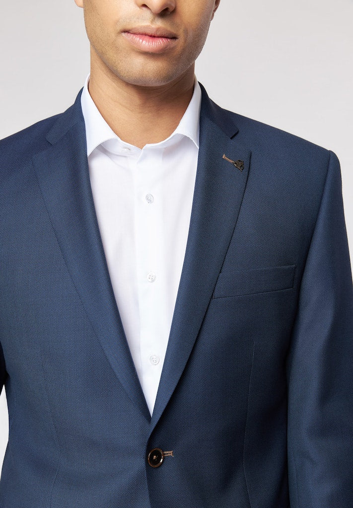 Roy Robson Regular Fit Reda Wool Suit Jacket - Blue