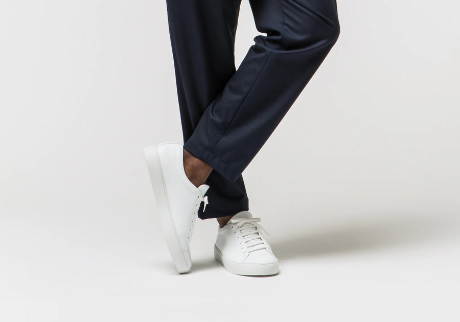 JAK Royal Leather Trainers - White