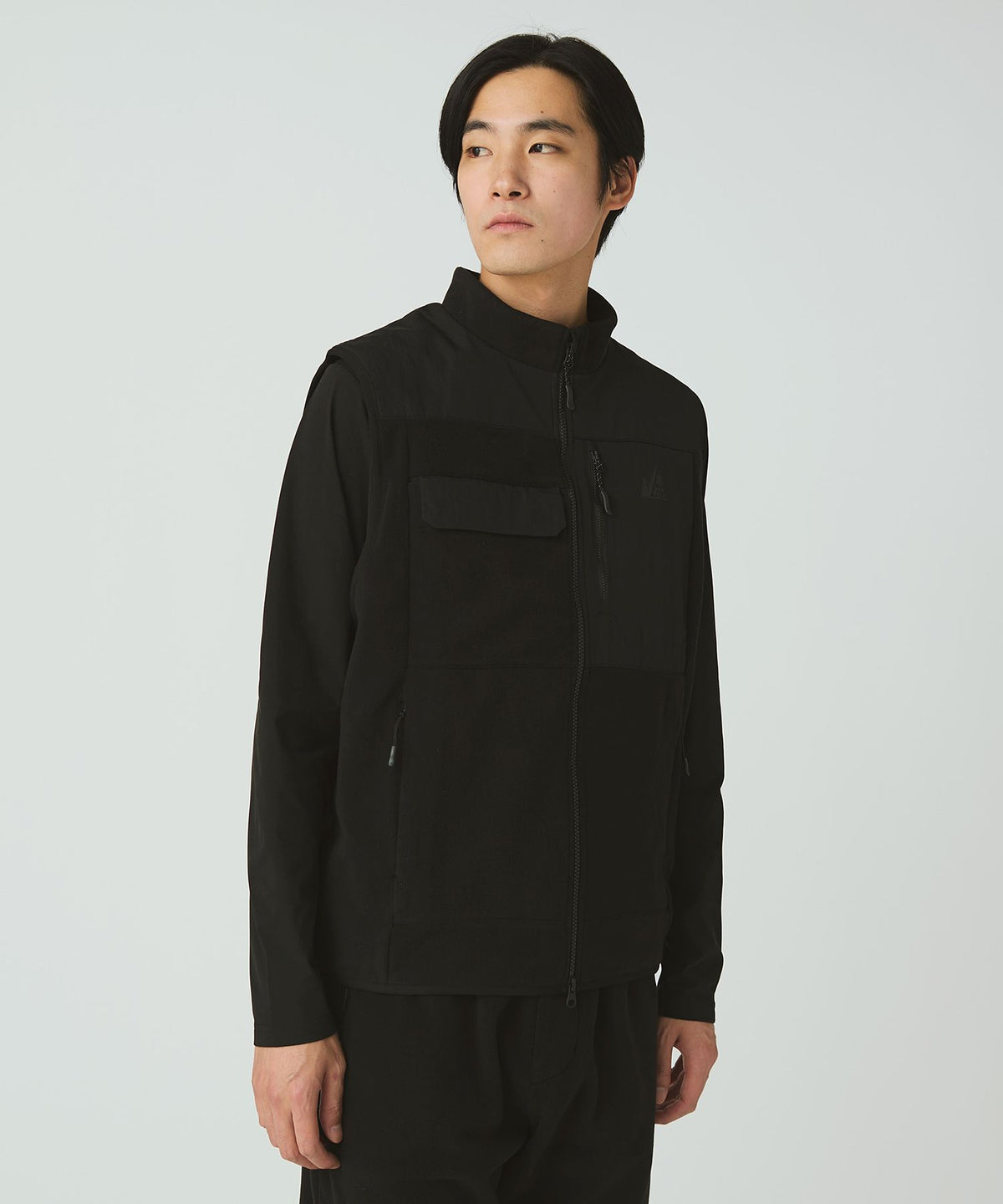 Snow Peak MofM Fleece Vest - Black