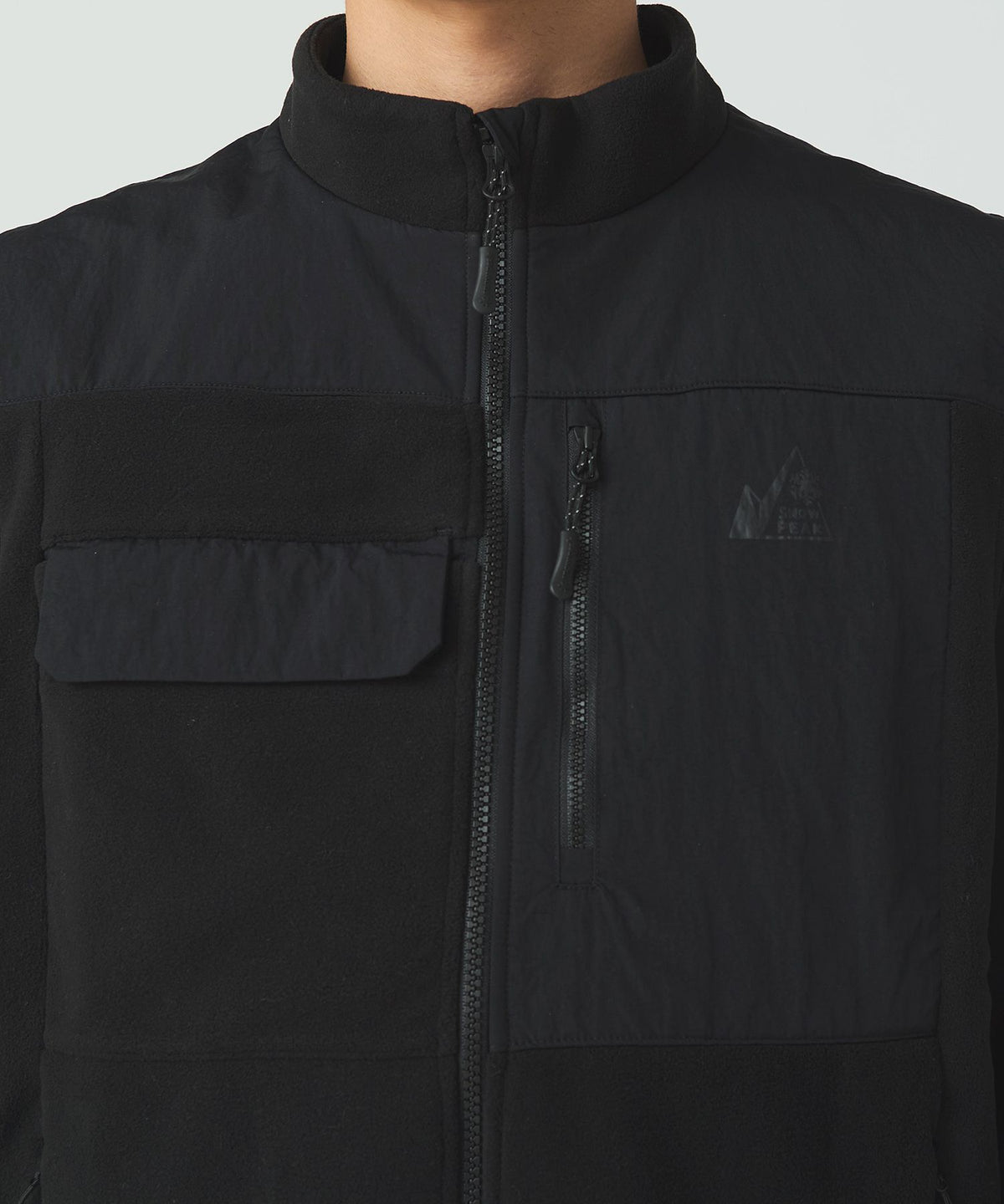 Snow Peak MofM Fleece Vest - Black