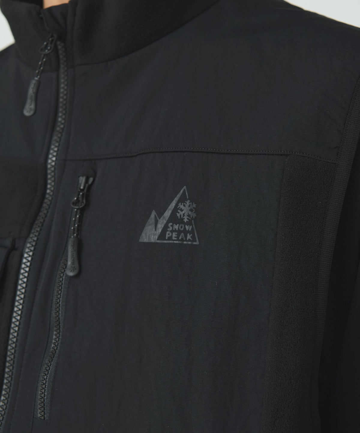 Snow Peak MofM Fleece Vest - Black