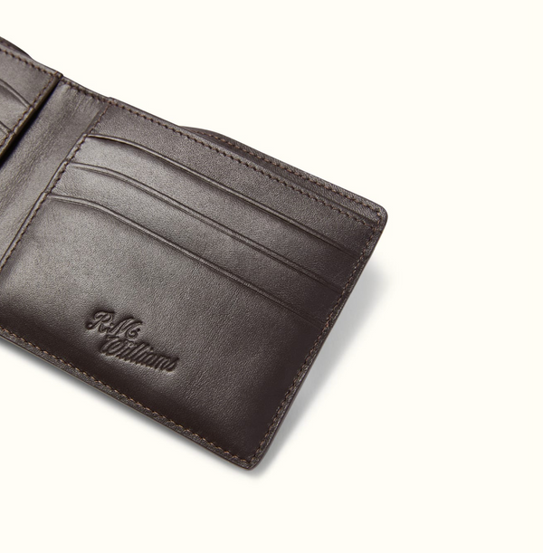 R.M. Williams City Slim Bi-fold Wallet - Brown