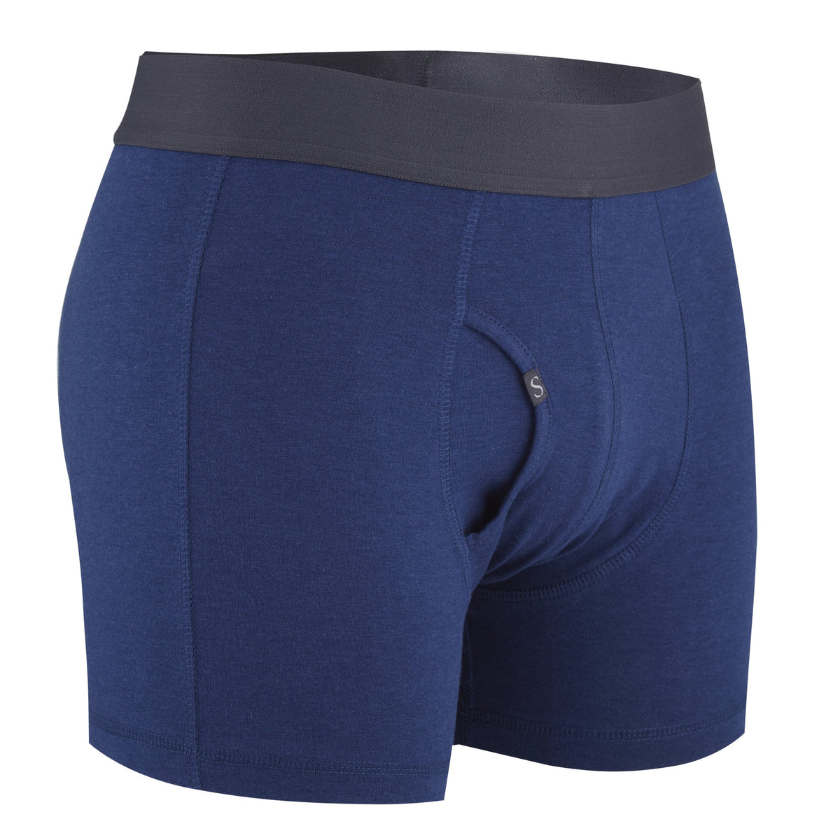 Stór Bamboo Luxe Boxer Brief - Navy