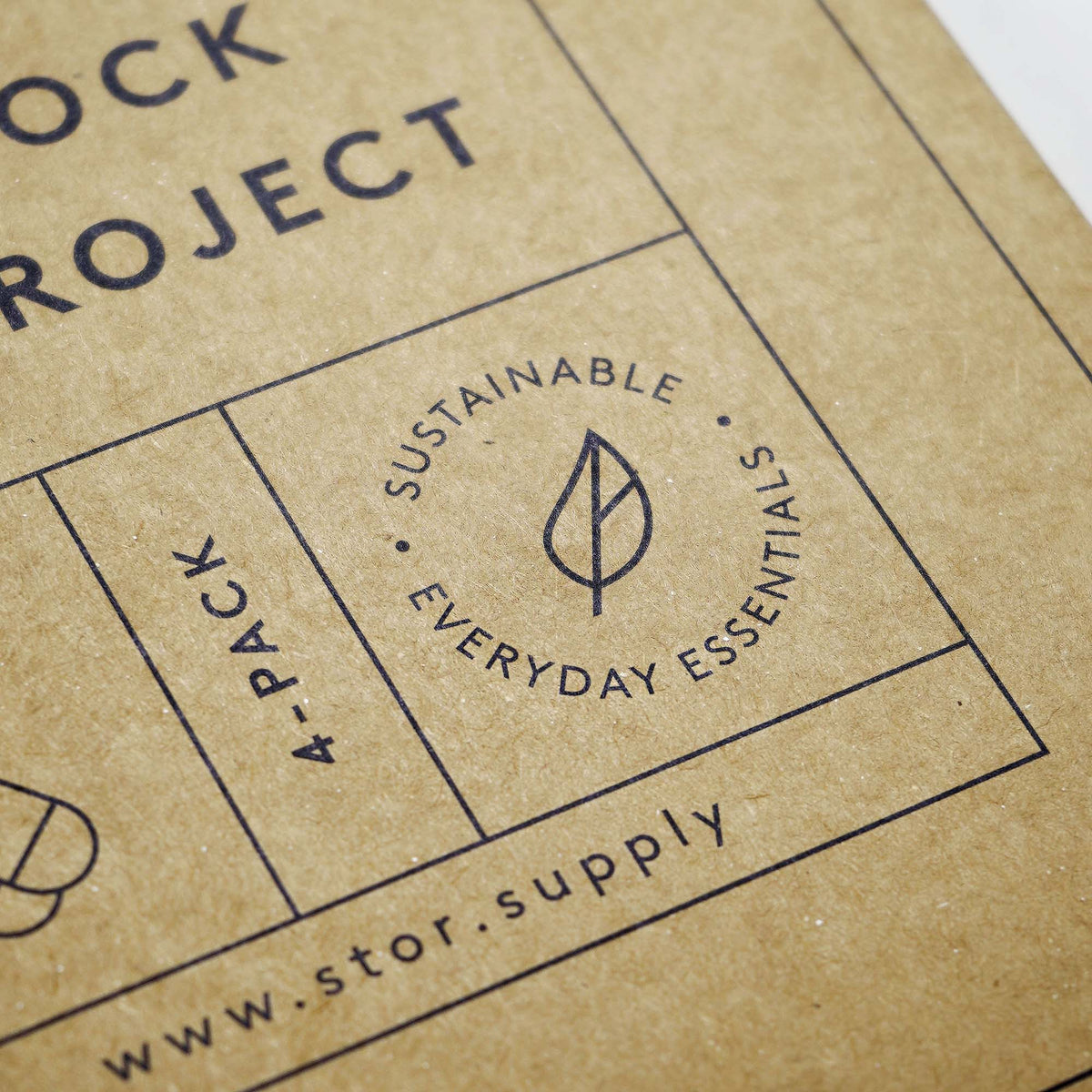 Stór Sock Box Project - Grey