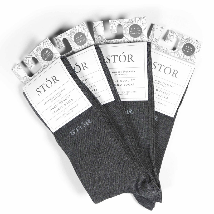 STÓR Sock Box Project 4-Pack - Grey