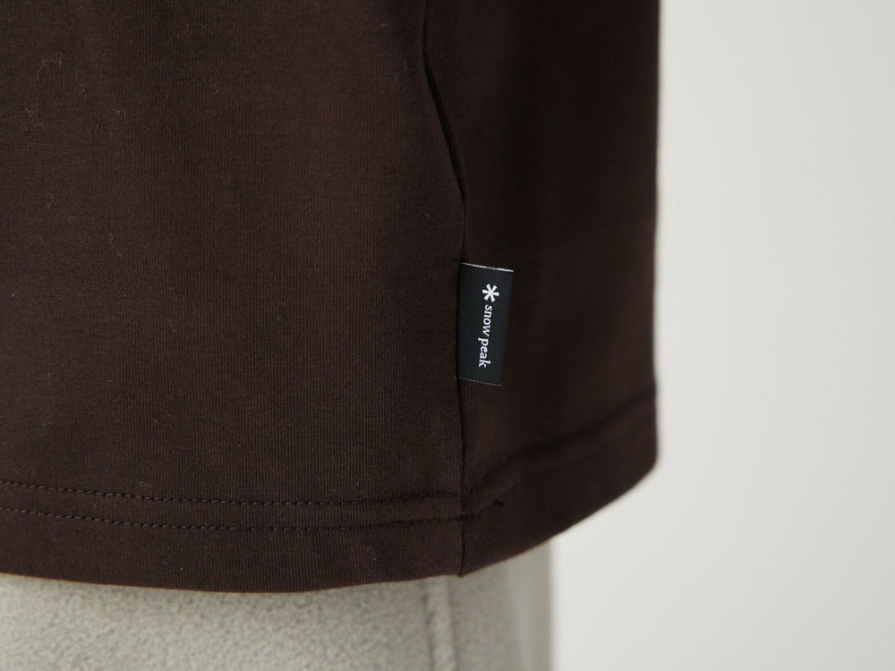 Snow Peak &#39;Relaxation&#39; T-Shirt - Brown