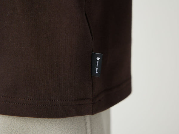 Snow Peak 'Relaxation' T-Shirt - Brown