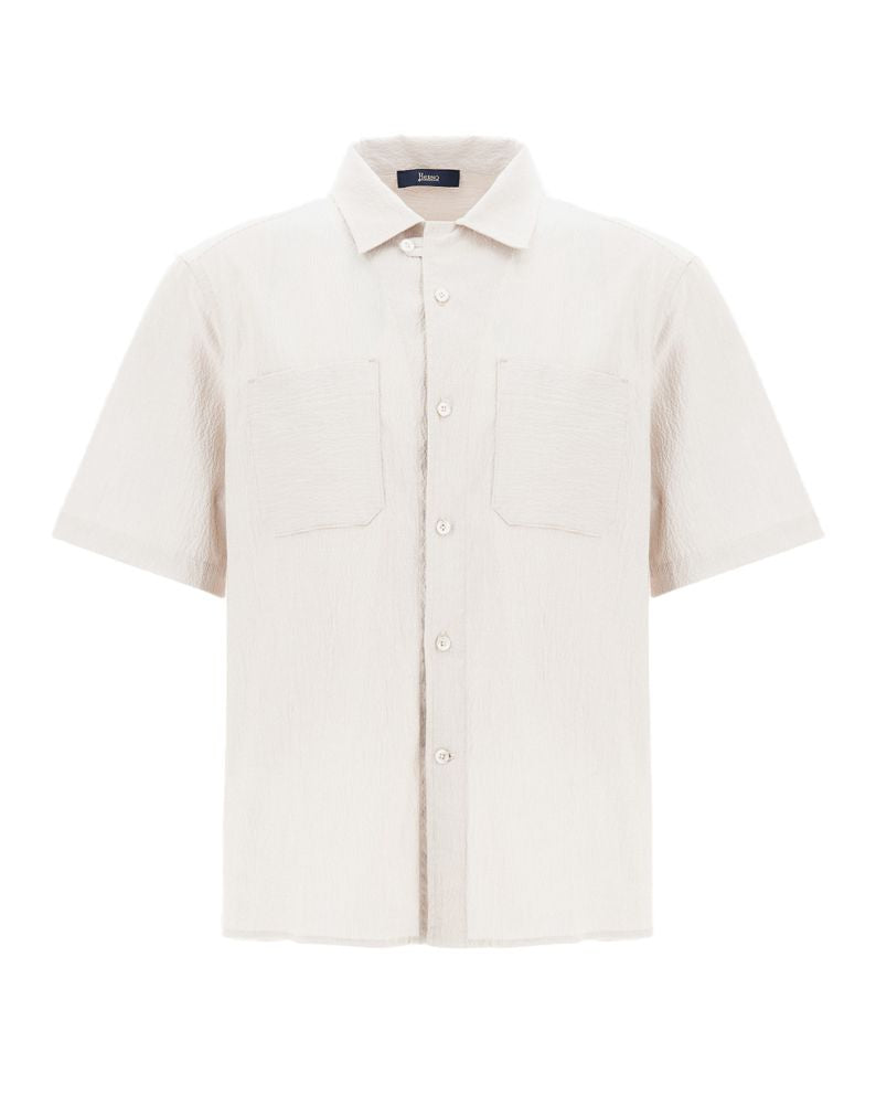 Herno TECH BARRE Casual Shirt - Chantilly
