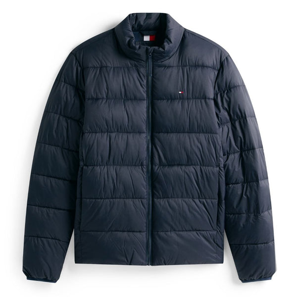 Tommy Hilfiger Mid Weight Stand Collar Quilted Jkt - Navy