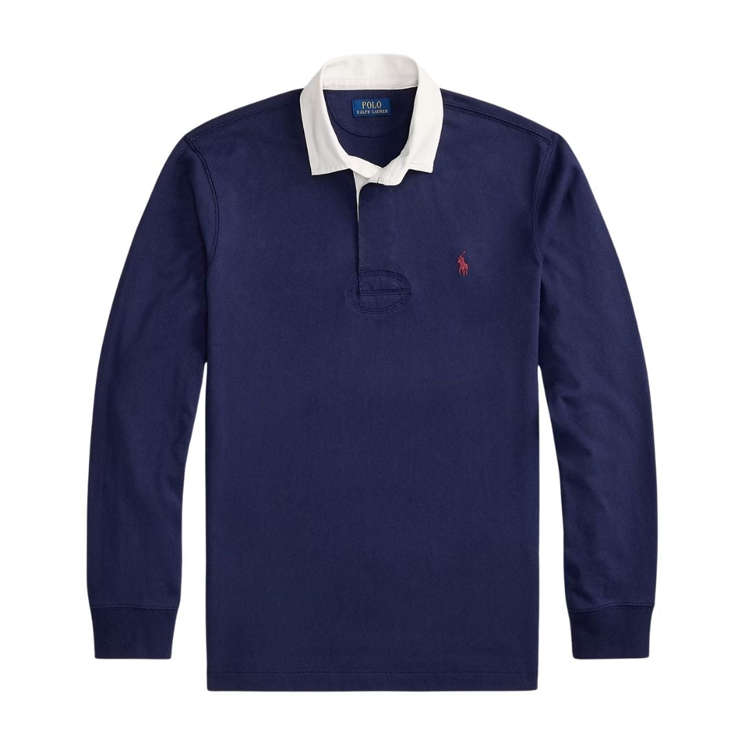 Polo Ralph Lauren Iconic Rugby Jersey Navy Galvin for Men