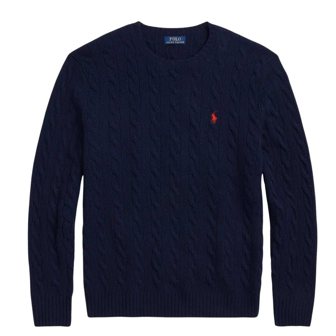 Polo Ralph Lauren Wool &amp; Cashmere Crew Knit - Navy