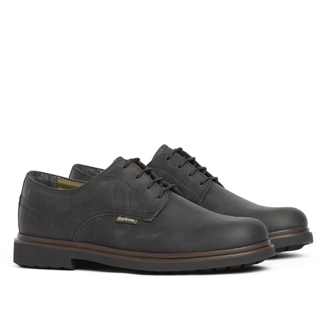Barbour Carthy Derby Shoe - Black