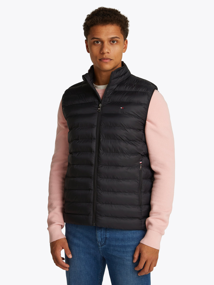 Tommy Hilfiger Core Packable Padded Gilet – Black