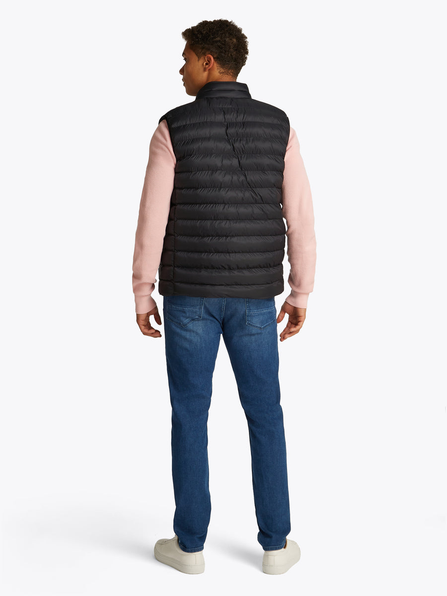 Tommy Hilfiger Core Packable Padded Gilet – Black