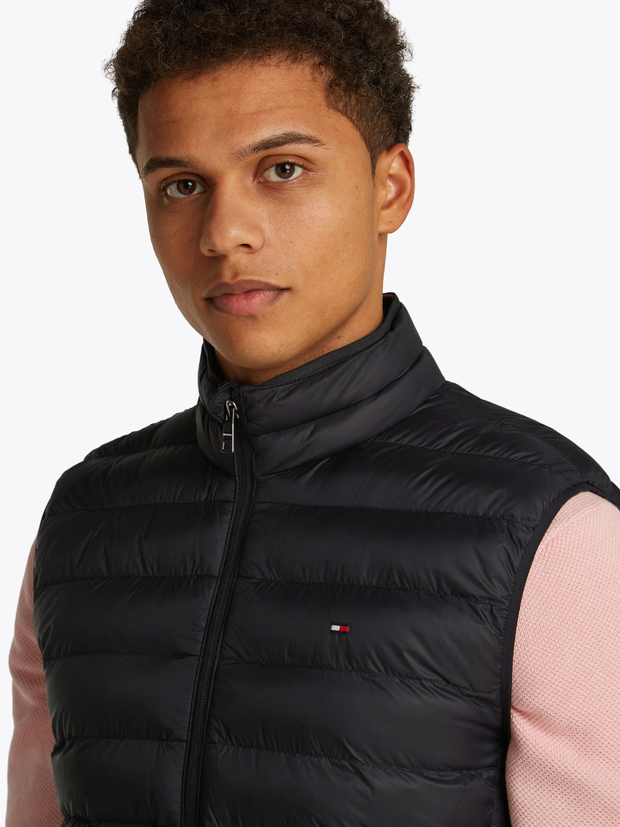 Tommy Hilfiger Core Packable Padded Gilet – Black