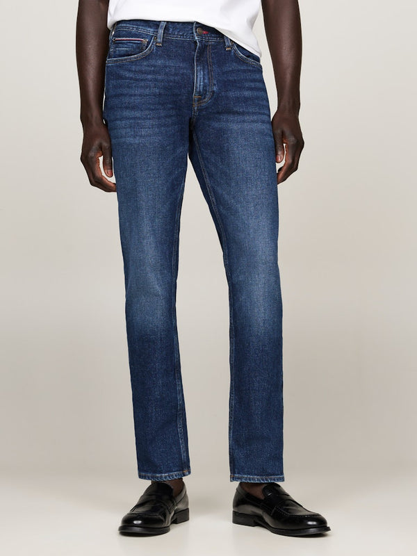 Tommy Hilfiger Denton Faded Straight Jeans - Blue