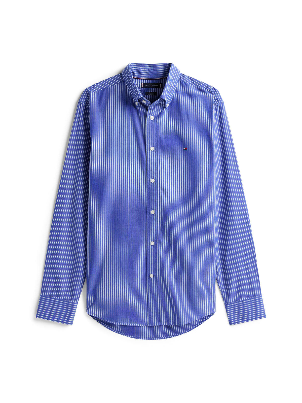 Tommy Hilfiger Core Hairline Poplin Shirt - Blue
