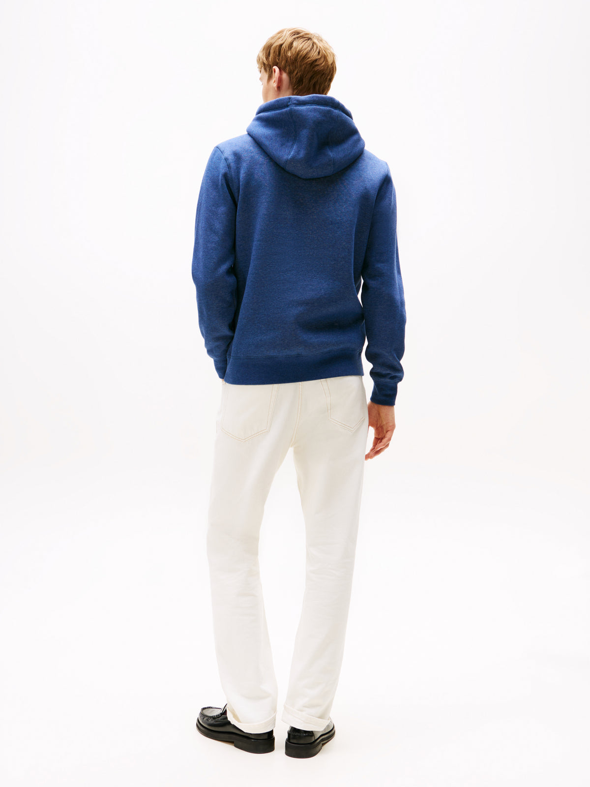 Tommy Hilfiger Logo Hoody - Blue