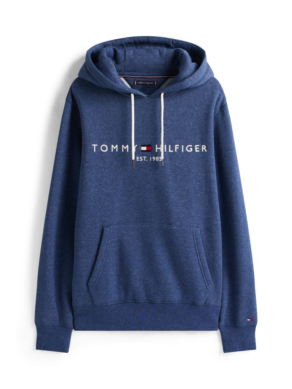Tommy Hilfiger Logo Hoody - Blue
