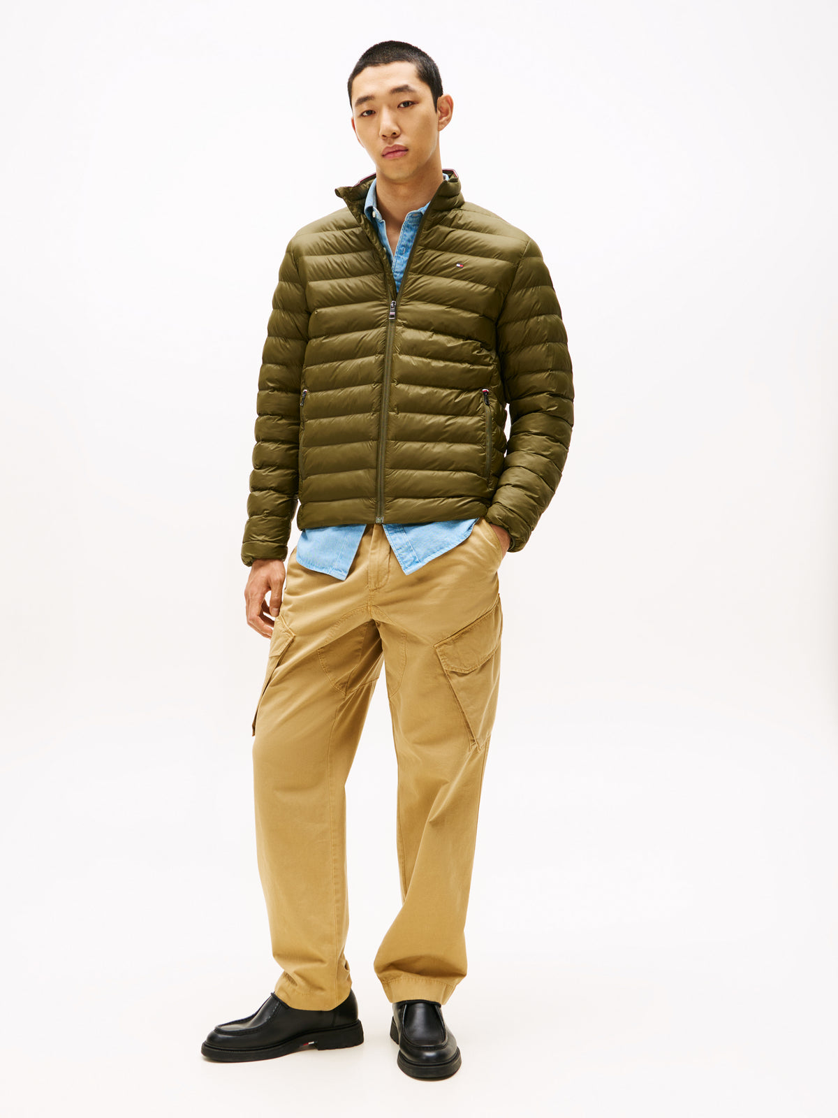 Tommy Hilfiger Packable Recycled Puffer Jkt - Green