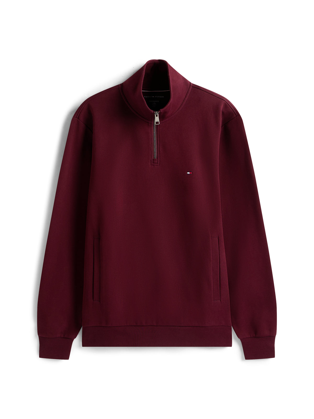 Tommy Hilfiger Essential Intechno Sweater - Burgundy