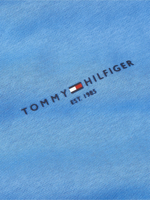 Tommy Hilfiger Tipped Cuff Crew Neck Sweatshirt - Blue