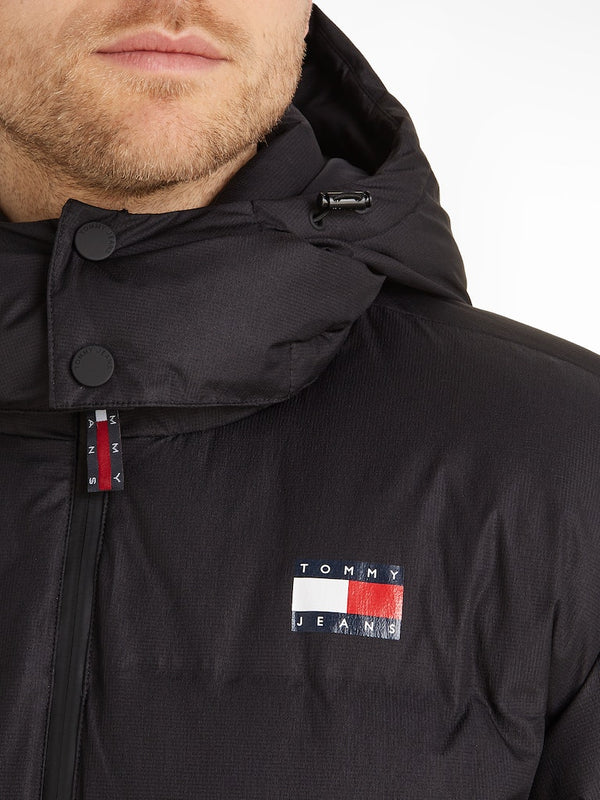 Tommy Jeans Protect Down Relaxed Alaska Puffer - Black