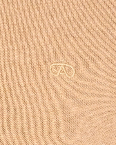 Andre Valencia V-Neck Knit - Beige