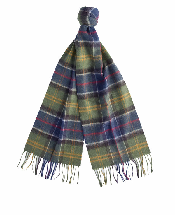 Barbour Tartan Scarf - Green