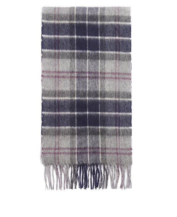 Barbour Tartan Scarf - Black / Grey