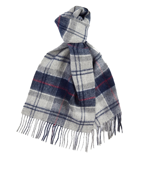 Barbour Galston Tartan Scarf - Blue / Grey