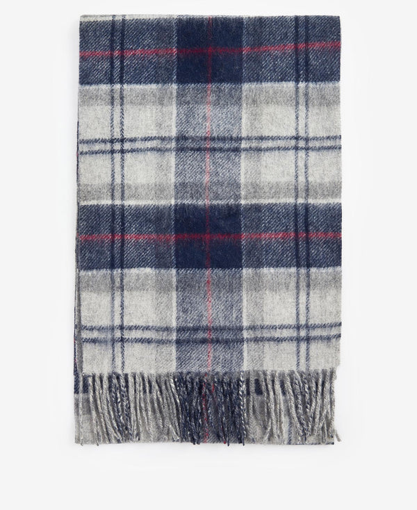 Barbour Galston Tartan Scarf - Blue / Grey