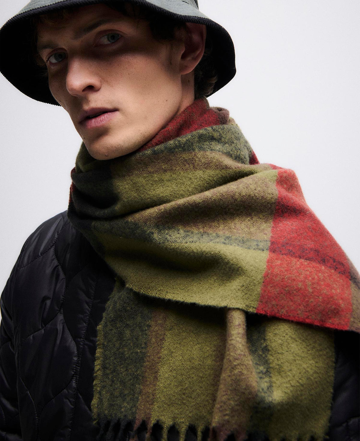 Barbour Westerdale Scarf - Olive