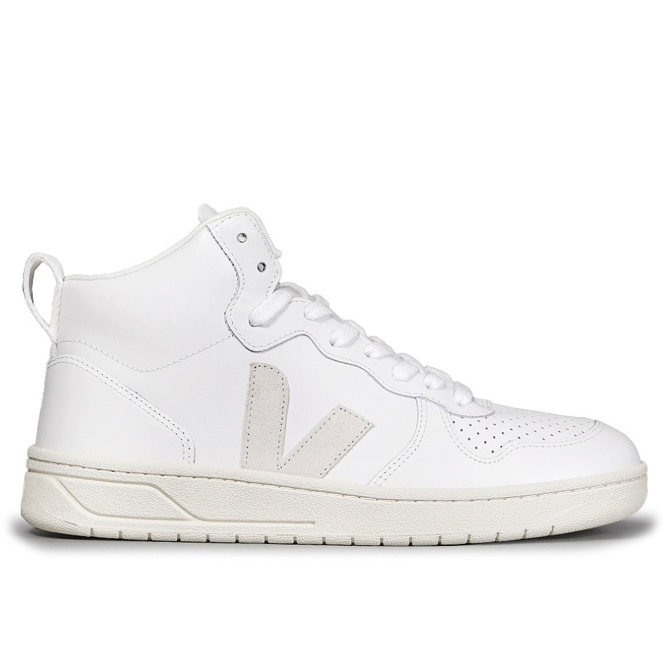 Veja V-15 Hi-Top - White / Natural (WOMAN)