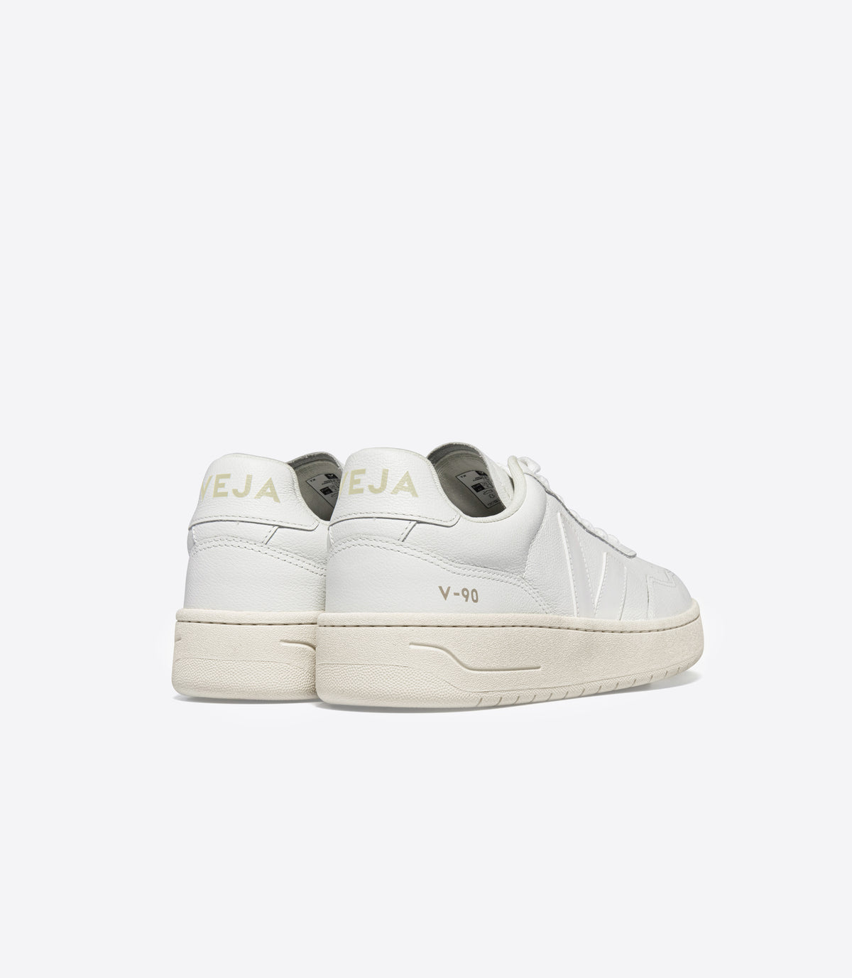Veja V-90 O.T. Leather Extra White - White (MAN)